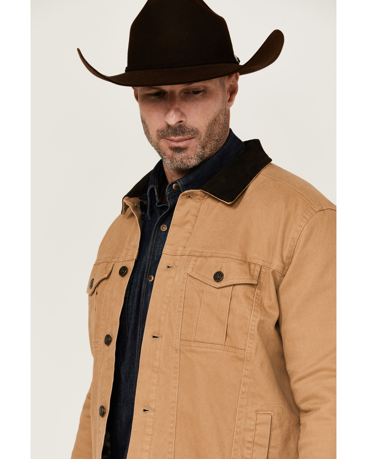 Image #2 - Cody James Men's Ozark Washed Rancher Jacket, Tan, hi-res