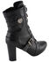 Image #9 - Milwaukee Leather Women's Block Heel Lace Front Boots - Round Toe, Black, hi-res