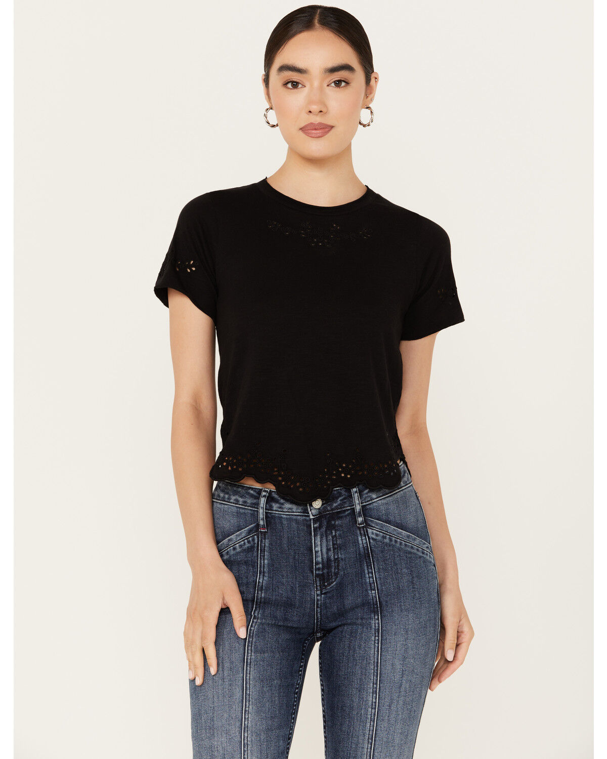 Free People Women's Call Me Baby Short Sleeve Tee | Sheplers