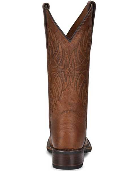 Image #4 - Circle G Women's Embroidered Leather Western Boots - Broad Square Toe , Tan, hi-res