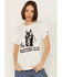 Image #1 - Bandit Women's Horse Western Club Short Sleeve Graphic Tee, White, hi-res