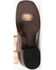 Image #7 - Ferrini Men's Nash Exotic Ostrich Leg Western Boots - Square Toe, Brown, hi-res