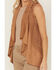Image #3 - Shyanne Women's Cascade Lace Faux Suede Vest, Tan, hi-res
