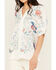 Image #3 - Johnny Was Women's Embroidered Short Sleeve Wodeleah Blouse , Natural, hi-res