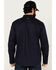 Image #4 - Hawx Men's FR Woven Long Sleeve Button-Down Work Shirt - Big, Navy, hi-res
