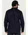 Image #4 - Hawx Men's FR Woven Long Sleeve Button-Down Work Shirt - Big , Navy, hi-res