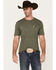 Image #2 - Cody James Men's Head West Short Sleeve Graphic T-Shirt, Olive, hi-res