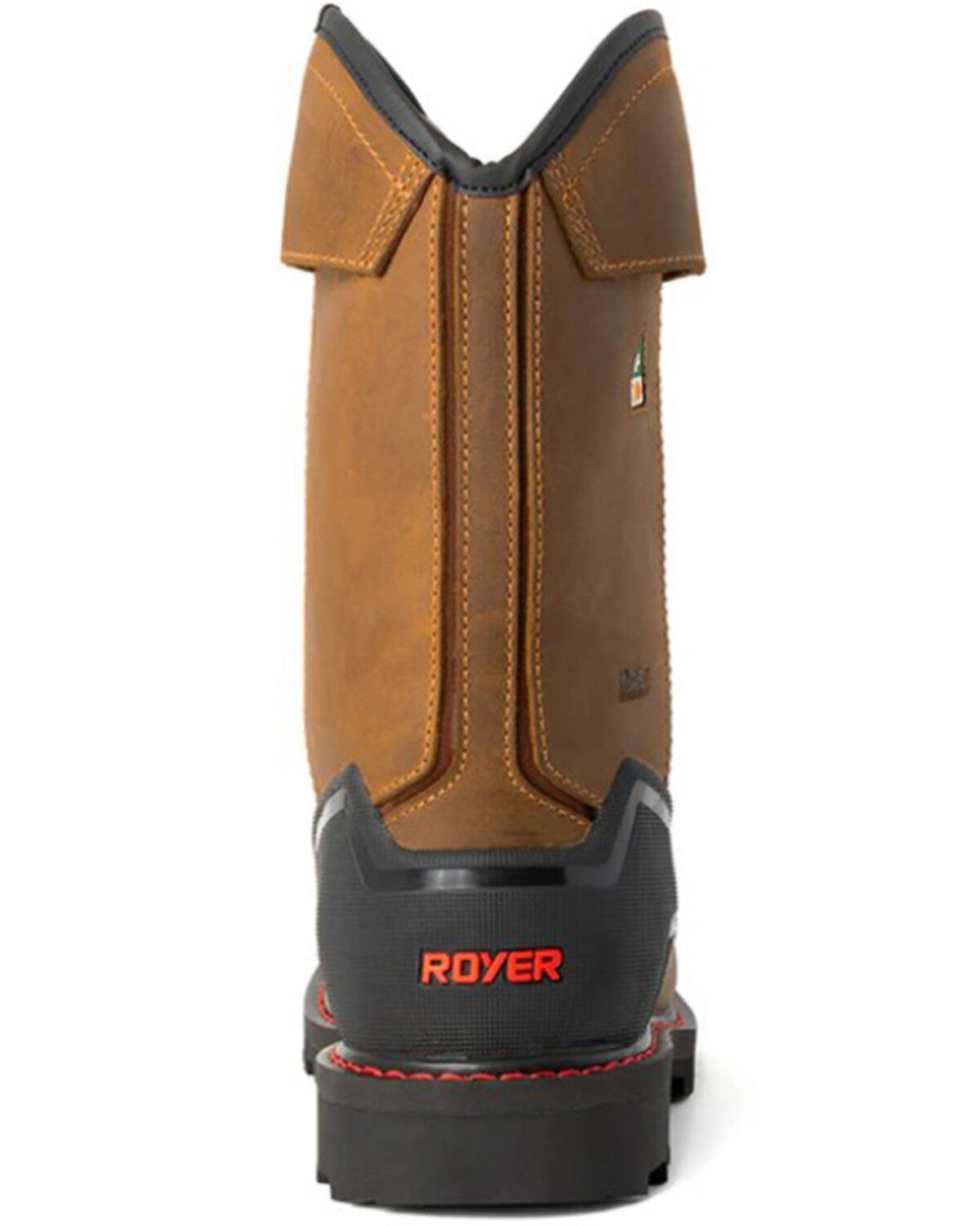 Image #3 - Royer Men's Wellington™ Vibram® TC4+ Waterproof Work Boots - Composite Toe, Brown, hi-res