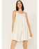 Image #1 - Revel Women's Flowy Tiered Dress, Gold, hi-res
