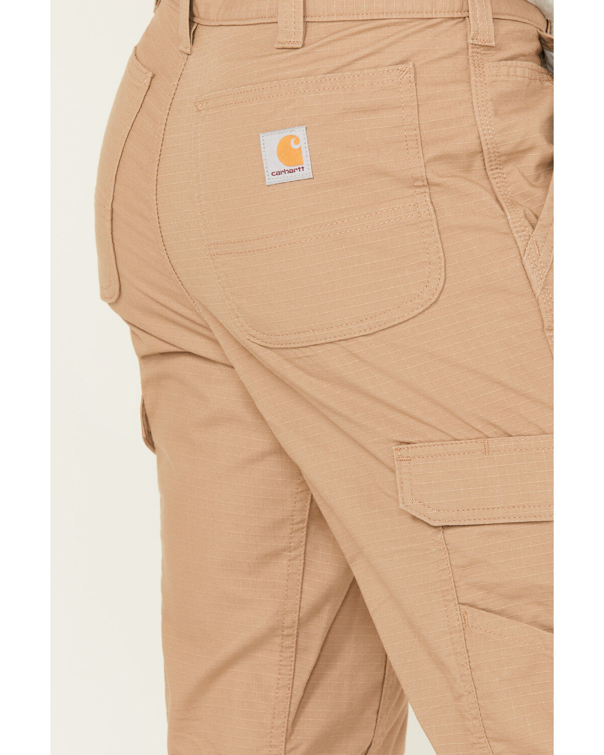 Image #4 - Carhartt Men's M-Force Broxton Cargo Work Pants, Beige/khaki, hi-res