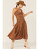 Image #2 - Scully Women's Long Spaghetti Strap Midi Dress, Copper, hi-res