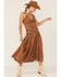 Image #2 - Scully Women's Long Spaghetti Strap Dress, Copper, hi-res