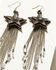 Idyllwind Women's Star Fringe Emerson Earrings , Silver, hi-res