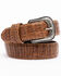 Image #1 - Cody James Men's Hornback Caiman Exotic Belt, Brown, hi-res