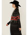 Image #2 - Pendleton Women's Striped Cardigan, Black, hi-res