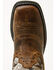 Image #6 - Cody James Boys' Tucker Western Boots - Broad Square Toe, Brown, hi-res