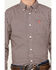 Ariat Boys' Osman Print Classic Fit Long Sleeve Button Down Western Shirt, Pink, hi-res