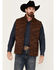 Image #1 - Ariat Men's Logo Chimayo Vest, Brown, hi-res