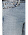 Image #2 - Levi's Men's Everyday Authentic Light Wash Stretch Slim Straight Jeans, Light Medium Wash, hi-res