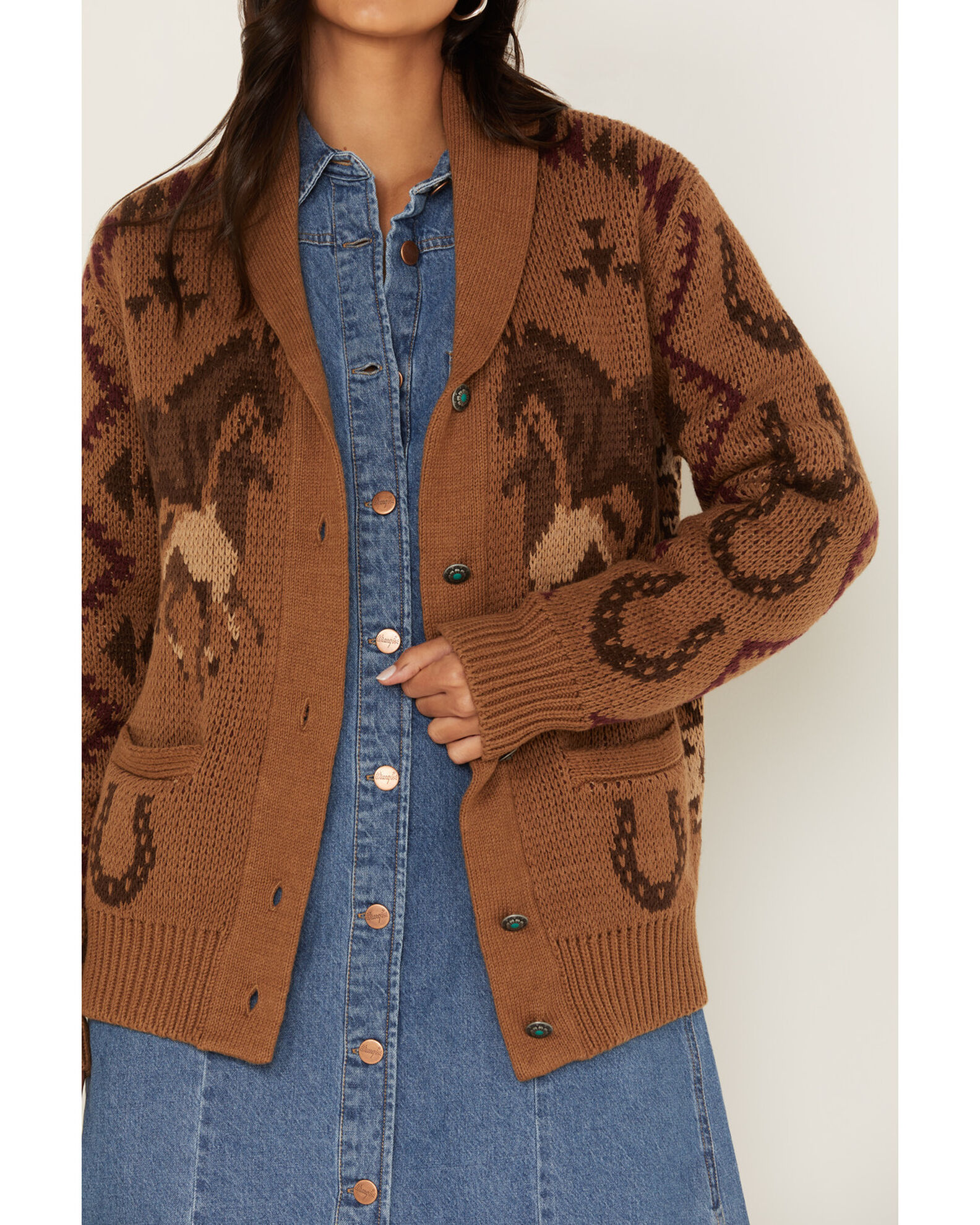 Tasha Polizzi Women s Southwestern Knit Avery Cardigan Sheplers