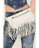 Idyllwind Women's White Jennings Beaded Fringe Crossbody Handbag, White, hi-res
