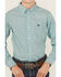 Image #3 - Ariat Boys' Geo Print Long Sleeve Button-Down Western Shirt, Mint, hi-res