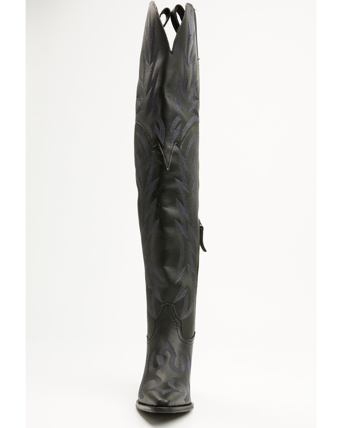 Image #4 - Dingo Women's Diva Over The Knee Tall Western Boots - Snip Toe, Black, hi-res