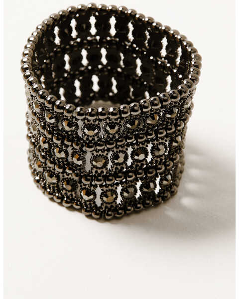 Image #1 - Shyanne Women's The Bandita Wrap Sparkle Bracelet, Black, hi-res