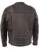 Image #3 - Milwaukee Leather Men's Cool Tec Leather Scooter Jacket - Big 5X, Black, hi-res