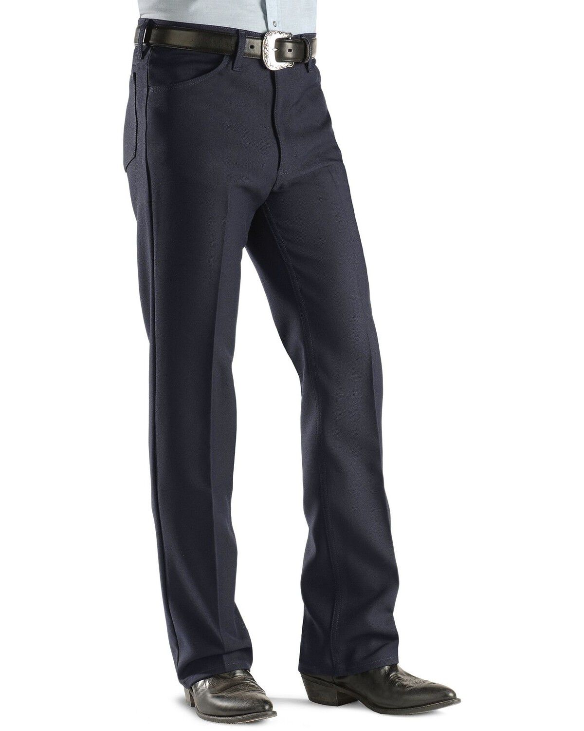 Image #2 - Wrangler Men's Wrancher Jeans, Navy, hi-res