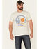 Pendleton Men's Heritage Zion National Park Graphic Short Sleeve T-Shirt  , White, hi-res