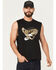 Image #1 - Brixton Men's Keller Eagle Muscle Tank, Black, hi-res