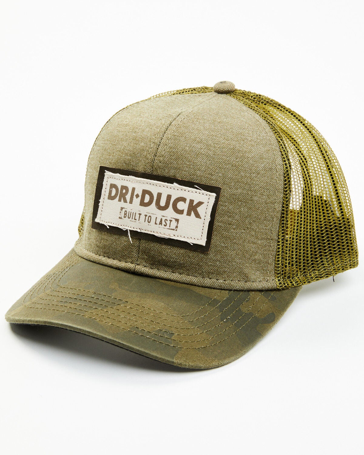 Dri-Duck Men's Range Ball Cap, Olive, hi-res