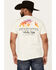 Image #1 - Pendleton Men's Boot Barn Exclusive Desert Sunset Short Logo Sleeve Graphic T-Shirt, Natural, hi-res