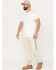 Brixton Men's Alton Line Fleece Jogger, Beige/khaki, hi-res