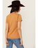 Image #4 - Blue B Women's Western Motif Short Sleeve Graphic Tee, Rust Copper, hi-res