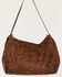Image #3 - Justin Women's Leopard Print Crossbody Shoulder Bag, Brown, hi-res