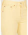 Image #2 - Levi's Women's 501 High Rise Straight Cropped Jeans, Yellow, hi-res