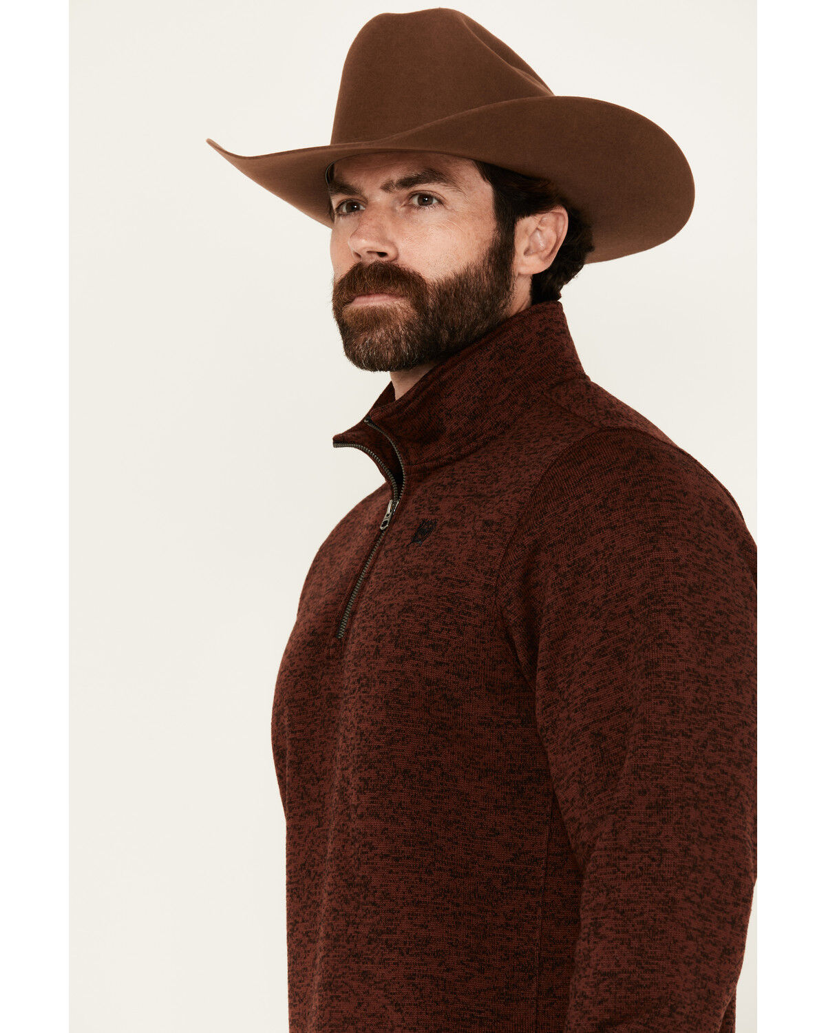 Image #2 - Cinch Men's 1/4 Zip Pullover, , hi-res