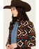 Image #3 - Powder River Outfitters Women's Southwestern Print Berber Jacket , Brown, hi-res