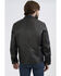 Image #3 - Frye Men's Racer Zip-Up Leather Jacket, Black, hi-res