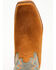 Image #6 - Horse Power Men's Ginger Suede Western Boots - Square Toe, Tan, hi-res
