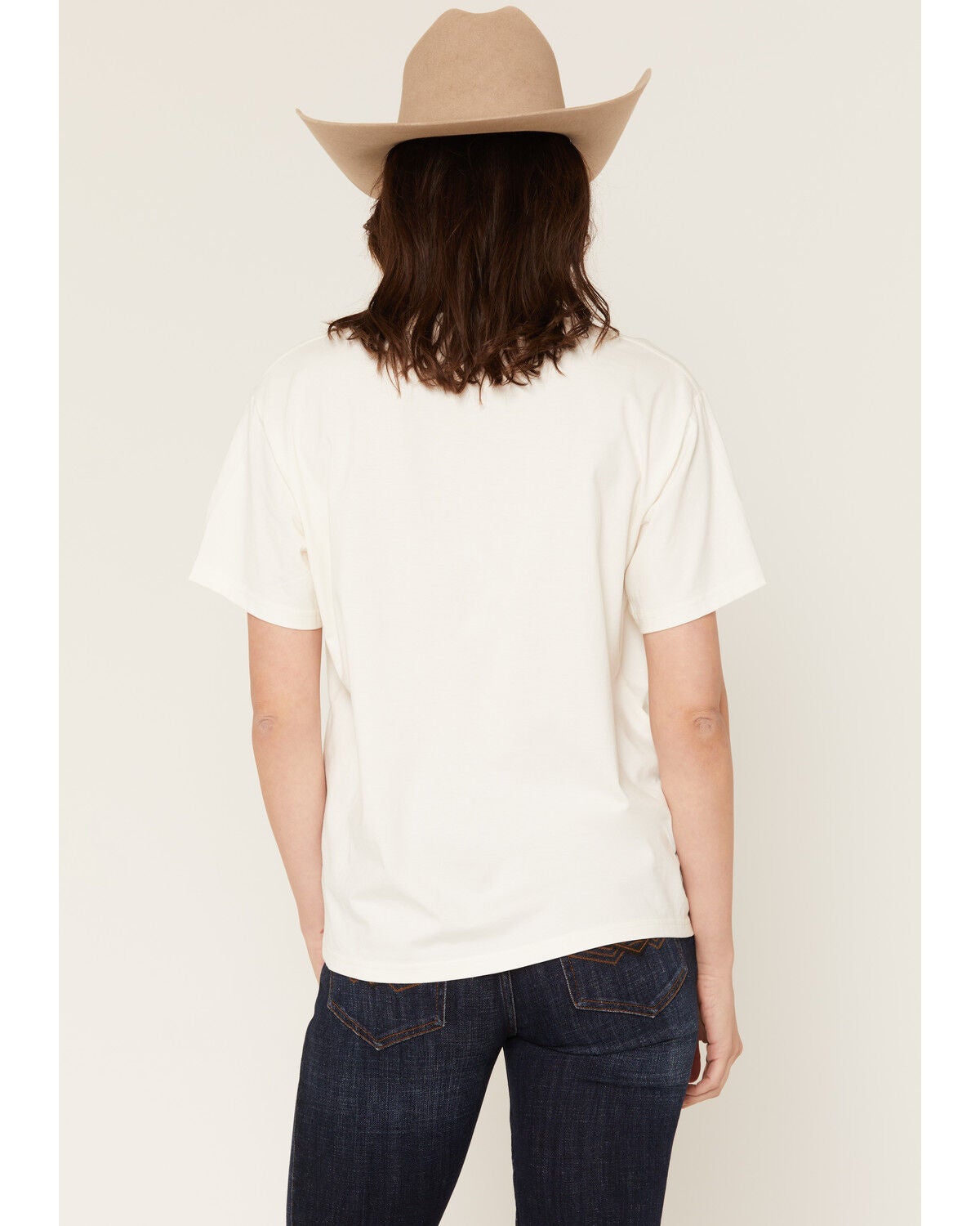 Image #4 - Wrangler Retro Women's Cowgirl Short Sleeve Graphic Tee, White, hi-res