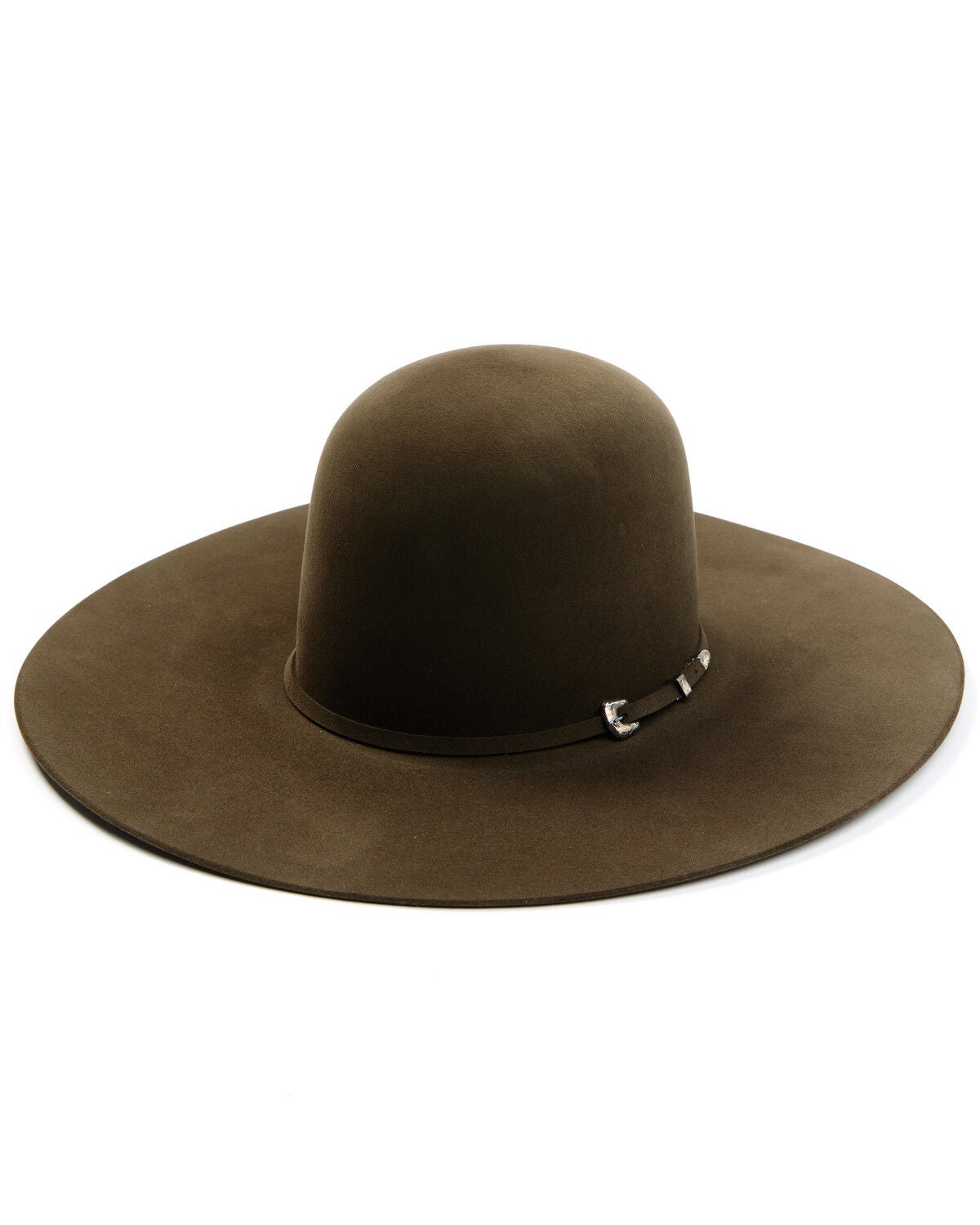 Atwood Pecan 20X Open Crown Fur Felt 