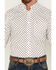 Ariat Men's Aiden Geo Print Classic Fit Long Sleeve Button-Down Western Shirt - Big , White, hi-res