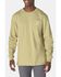 Image #1 - Carhartt Men's Deerborn Logo Loose Fit Long Sleeve Graphic T-Shirt, Olive, hi-res