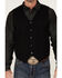 Moonshine Spirit Men's Sunday Brunch Button Down Western Vest , Black, hi-res