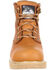 Georgia Boot Men's 6" Barracuda Gold Wedge Work Boots - Round Toe, Gold, hi-res