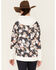Image #4 - Hooey Women's Boot Barn Exclusive Contrast Floral Print Hoodie, Black, hi-res