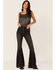 Image #2 - Free People Women's Shimmer & Shine Sequins Bodysuit, Pewter, hi-res